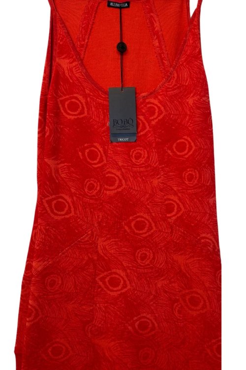 Vestido vermelho bobo