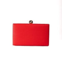 Bolsa clutch vermelho vivo